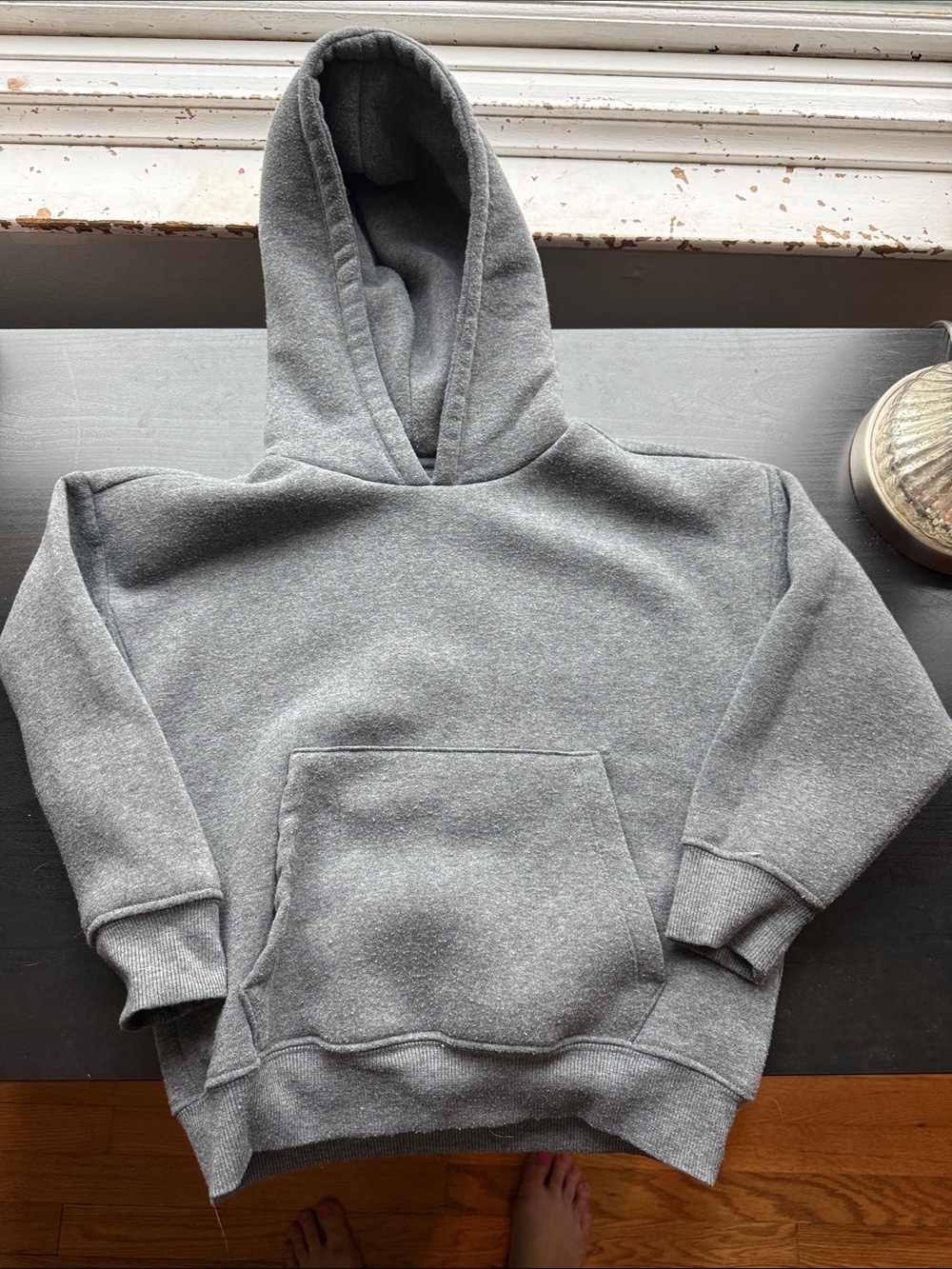 Kids Gray Hoodie Sweatshirt